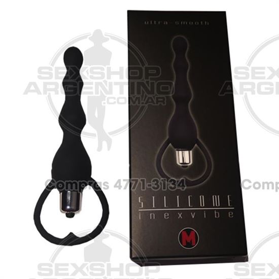 Dilatador anal satinado 7 velocidades